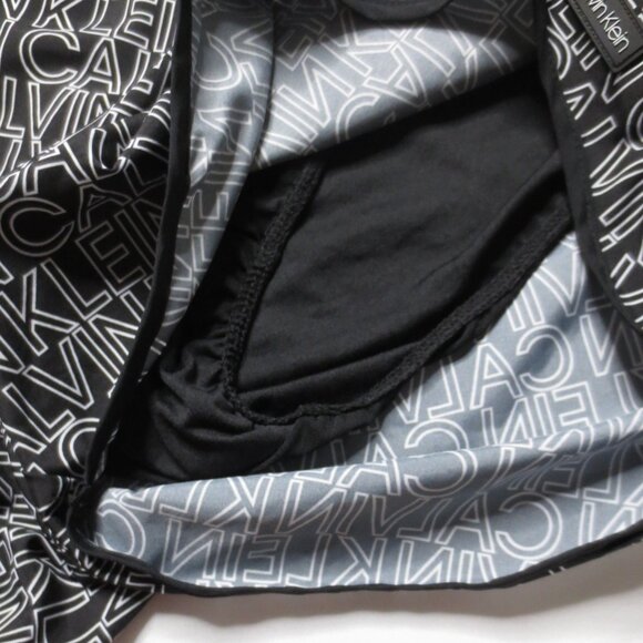 4/$14 CK CALVIN KLEIN womens SWIM SHORT black WHITE cover up BOTTOM SIZE XXL - Picture 3 of 8